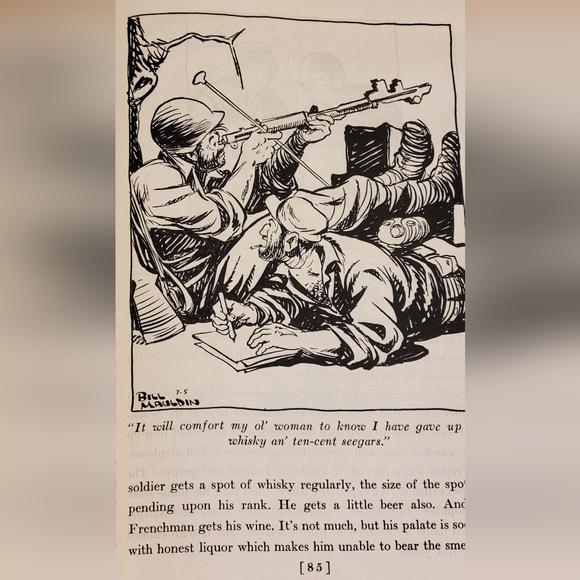 Vintage HC/DJ Up Front By Bill Mauldin 1st Edition 1945 World War 2 Cartoonist - Picture 6 of 14